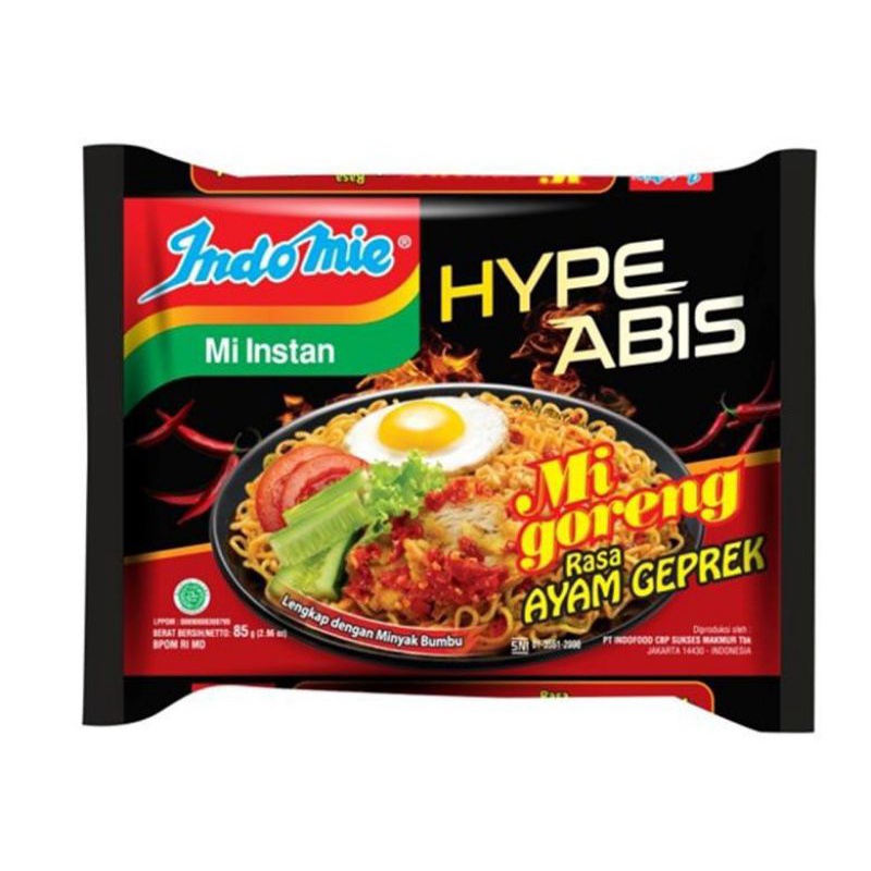 

INDOMIE GORENG rasa AYAM GEPREK