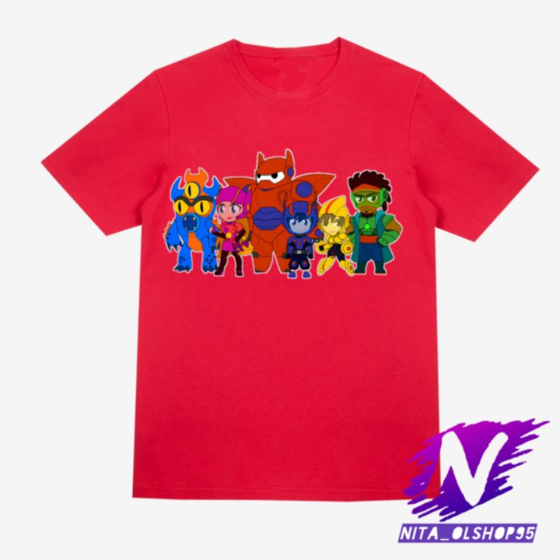 baju anak kaos anak big hero6 kaos big hero baymax