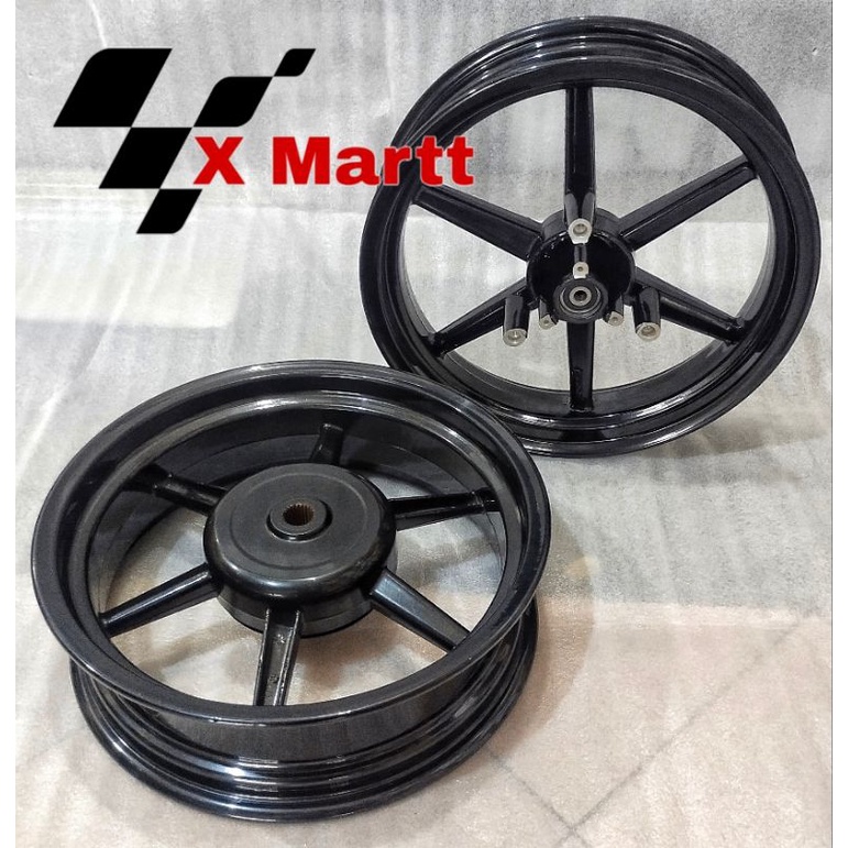 Velg Racing Yamaha Aerox 155 V Rossi Venom Starmax Palang 6 Hitam