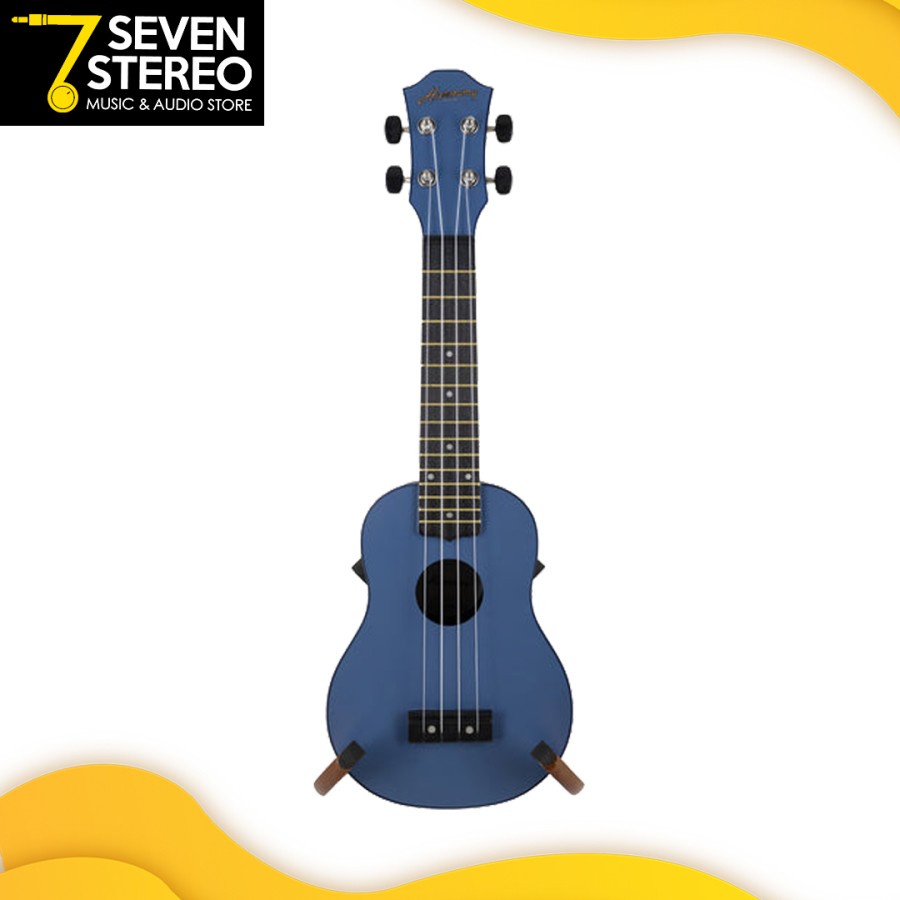 Harmony Foundation Series Sierra Classic ABS Soprano Ukulele Sea Blue