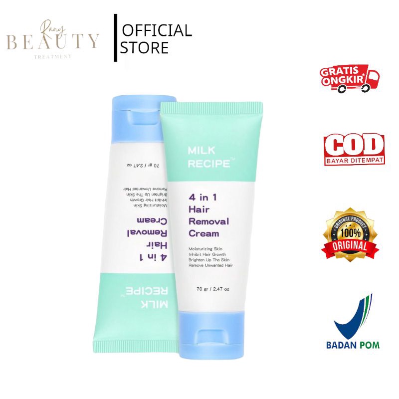 MILK RECIPE 3 IN 1 HAIR REMOVAL CREAM