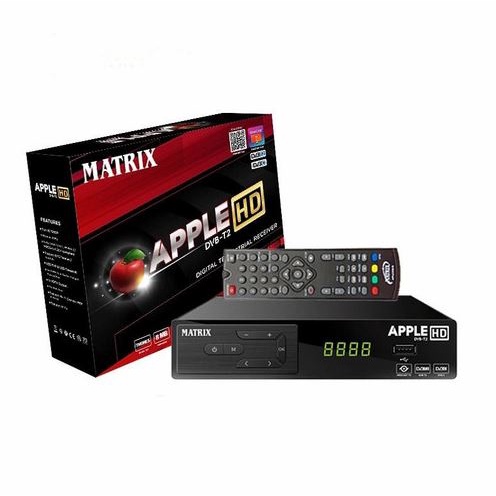 STB TV Digital Matrix Apple HD Set Top Box Siaran Digital DVB T2