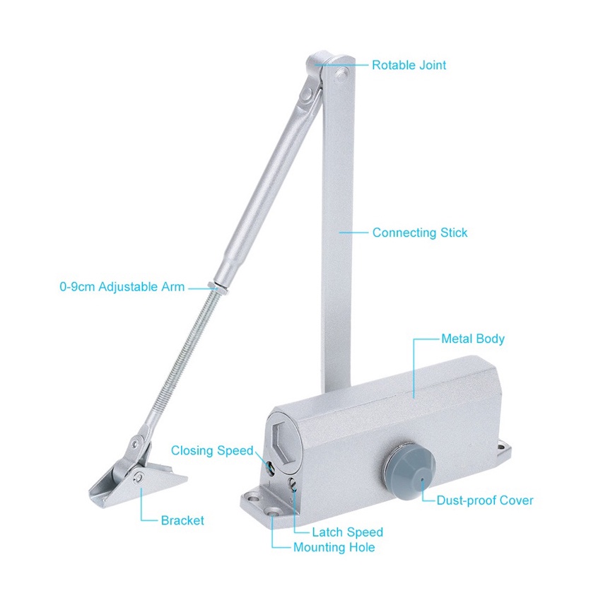 Automatic Door Closer Penutup Pintu Otomatis