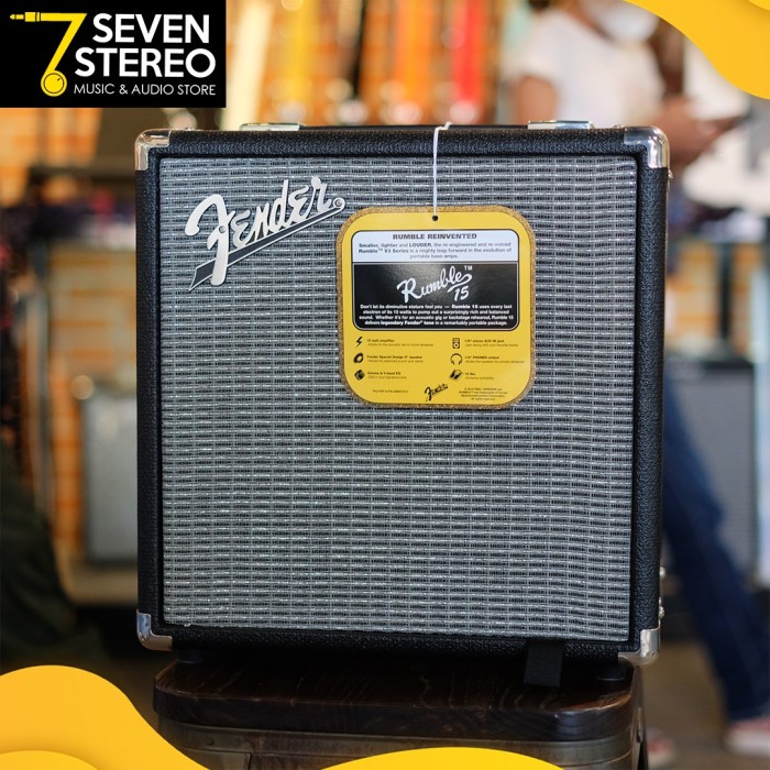 Amplifier Fender Rumble 15 1X8 15-Watt Bass Combo Amplifier