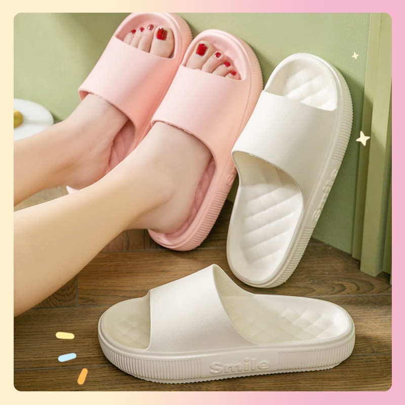 Sendal Slop Sandal Jelly Wanita Sandal Rumah Import Slipper Empuk Premium Super Soft Sepatu Sandal Slippers Sandal Polos Nyaman Anti Slip Tebal Berkualita Sendal Karet Outdoor