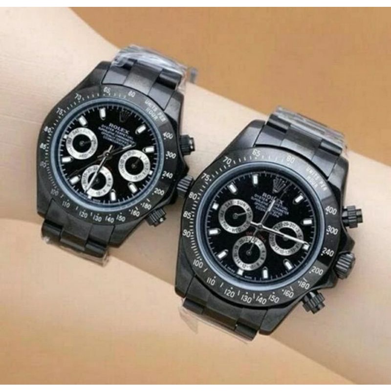 Jam Tangan Rolex Daytona Autometic Couple Super Mewah Dan Elegan - Jam Tangan Pasangan Rolex Daytona