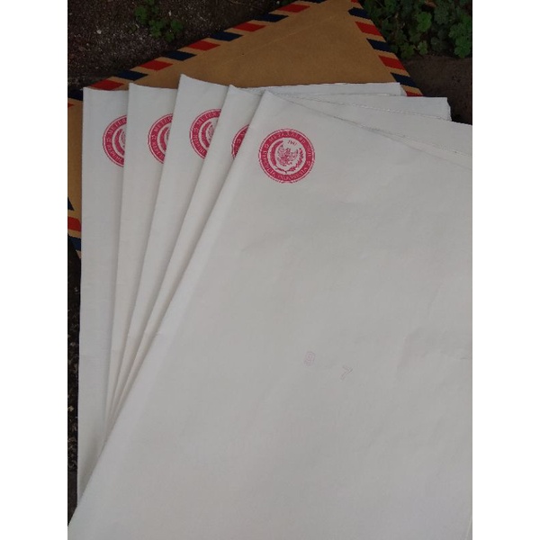 

kertas segel tahun 1997