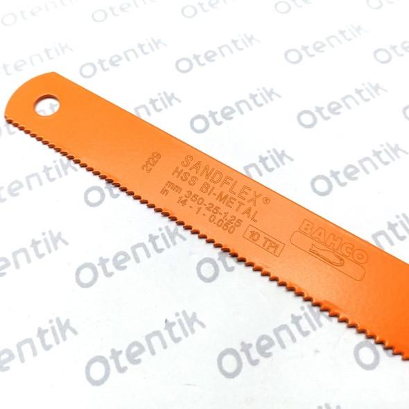 BAHCO SANDFLEX BIMETAL 14 INCI 10 TPI - MATA GERGAJI BESI SANFLEK