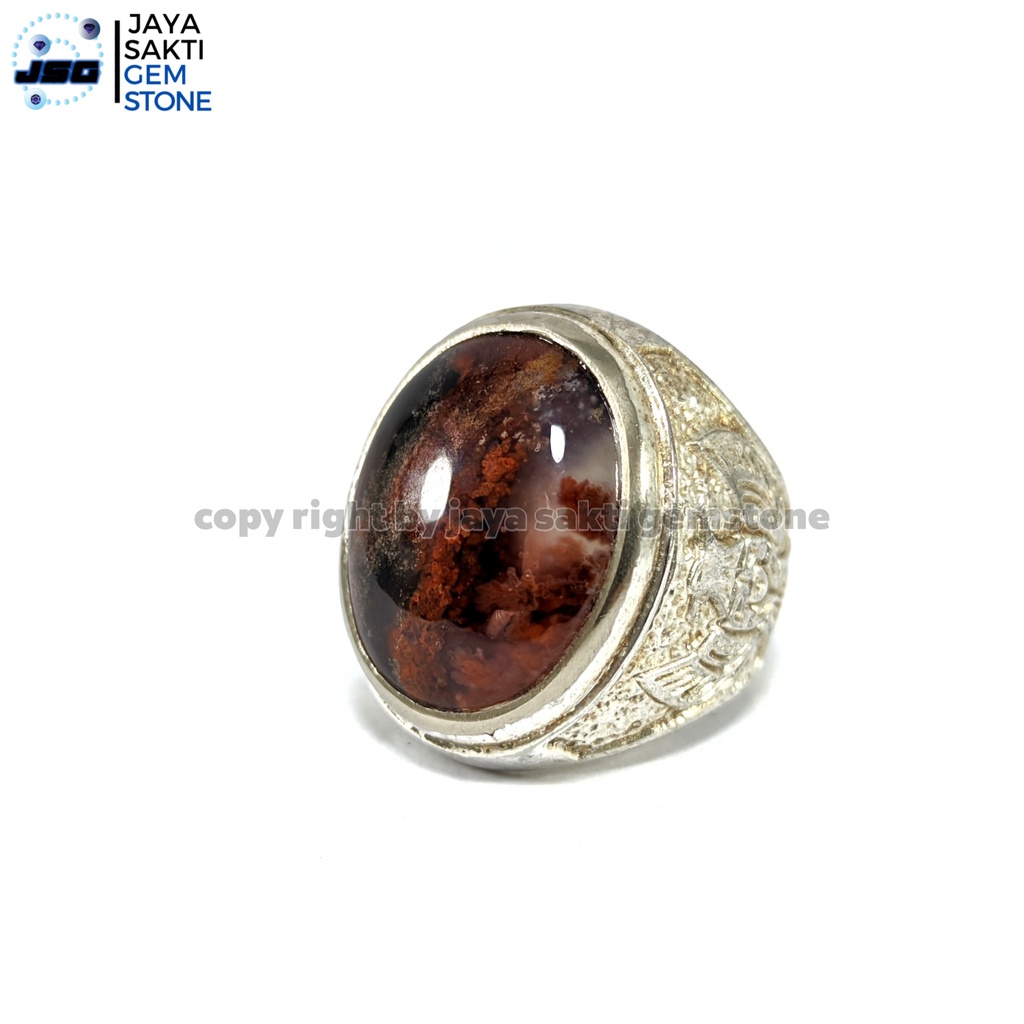 Natural Batu Akik Lumut Trenggalek LT15