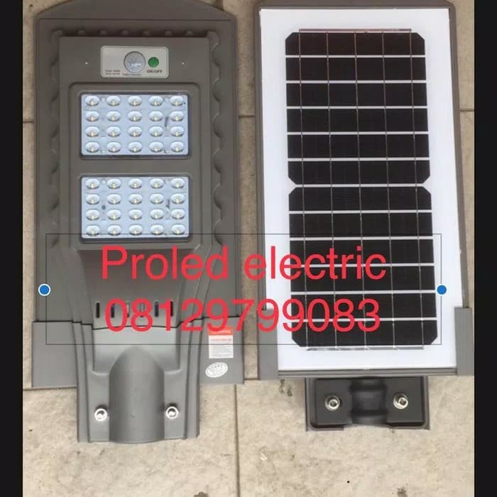 Lampu PJU Solar Cell, Panel Surya 60w