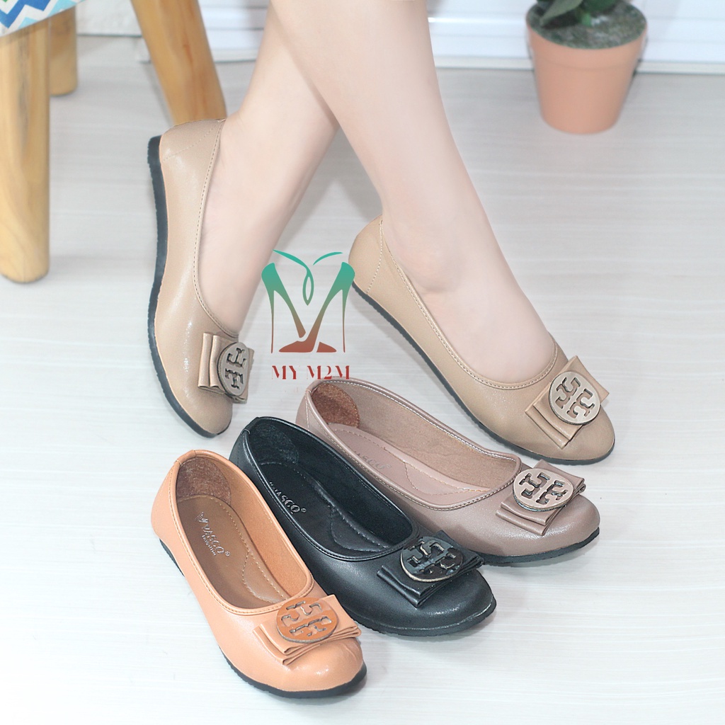 Mym2m Sepatu Flat Shoes Balet Kasual Wanita Terbaru Sahila