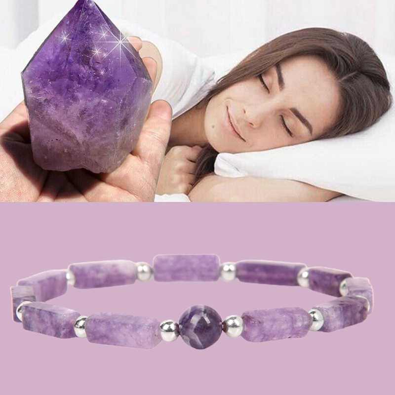 Gelang Manik-Manik Amethyst Alami Untuk Menurunkan Berat Badan