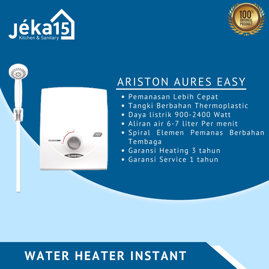 WATER HEATER ARISTON AURES EASY