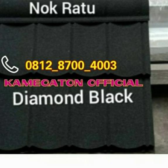 GENTENG METAL SAKURA ROOF 2 X 4 X 0.25MM HITAM