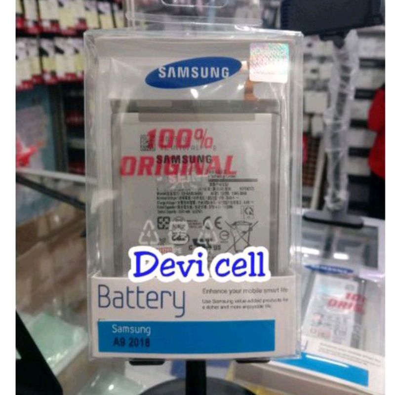 Baterai batre batrei battrey Samsung A9 2018 a920 a920f original