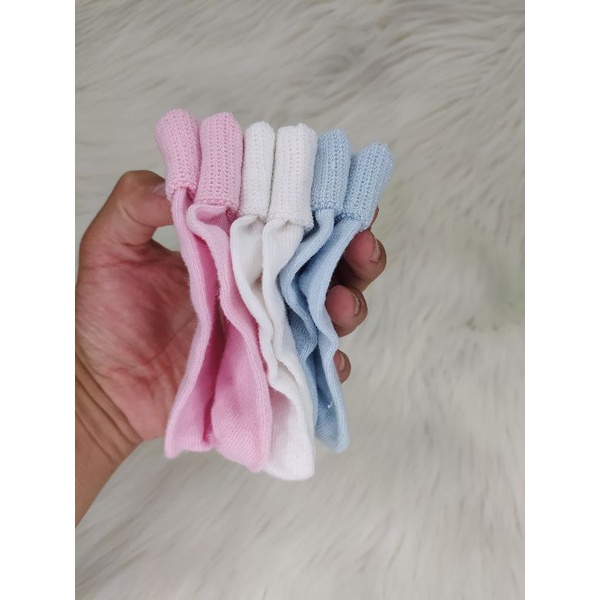 kaos kaki baby polos lipat