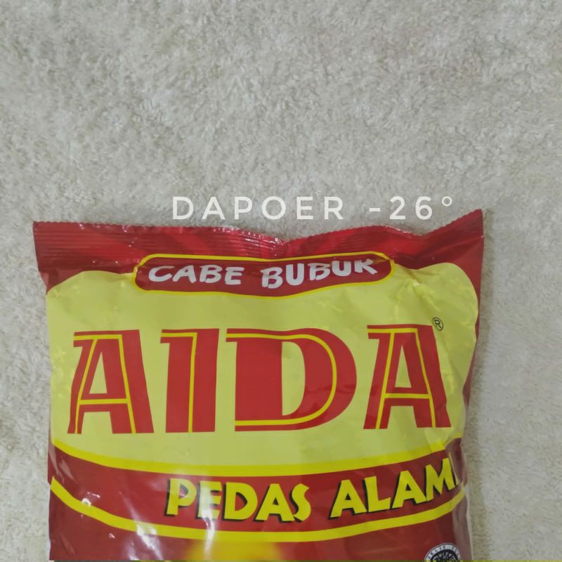 

DAPOER26 - AIDA Bubuk Cabe 500g