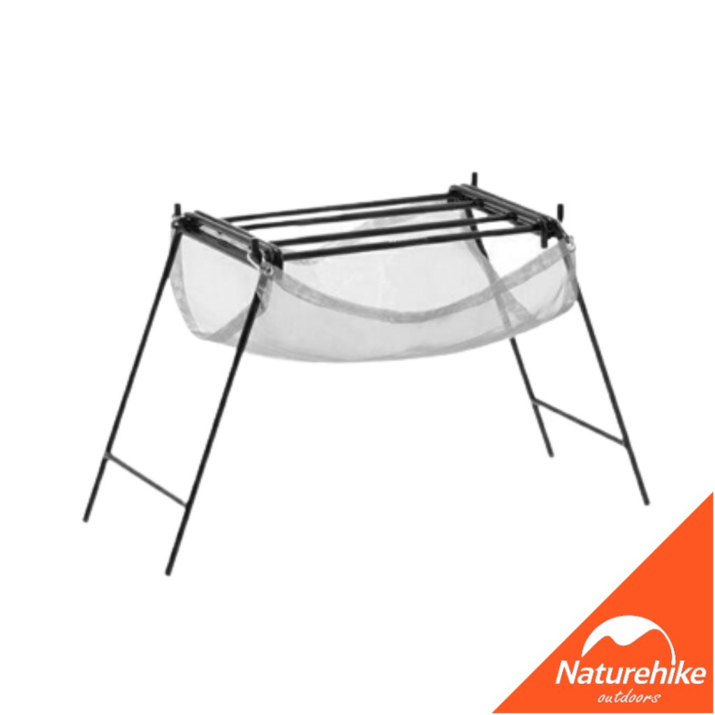 Naturehike NH20JU133 Alat Pemanggang Portable Fire Rack Grill BBQ Portable Bushcraft Camping