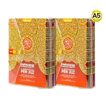 Gramedia Makassar - Al-Quran Qosbah Hafazan 8 Blok Perjuz A5