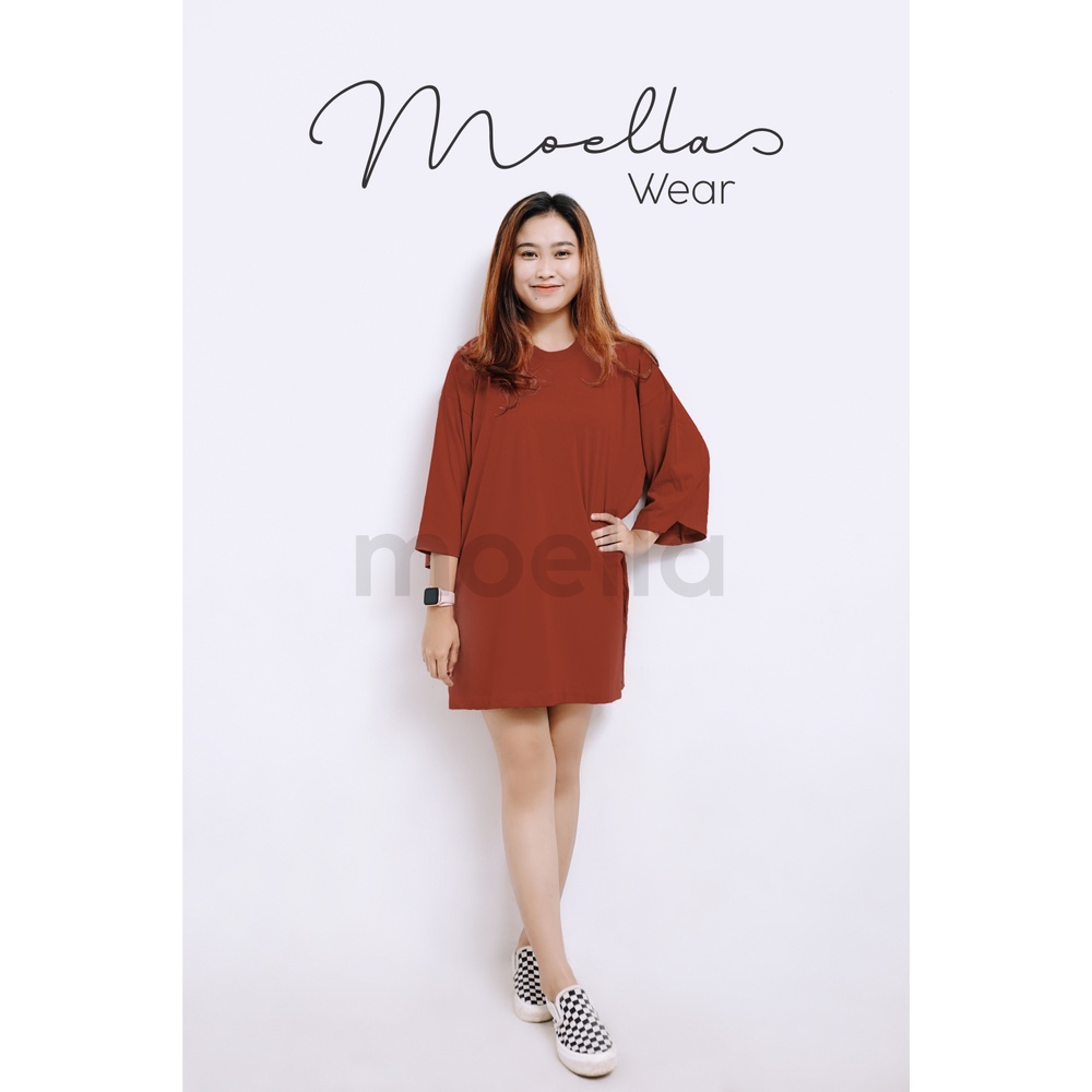 Kaos Polos Oversize Unisex Cotton Combed- Earth Tone Series - Moella Wear