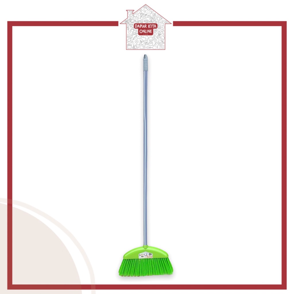 Sapu Nylon 823 Q2/ Sapu Lantai Floor Broom Sapu Nylon Merk Q2 823 Terbaru sapu nylon sapu import