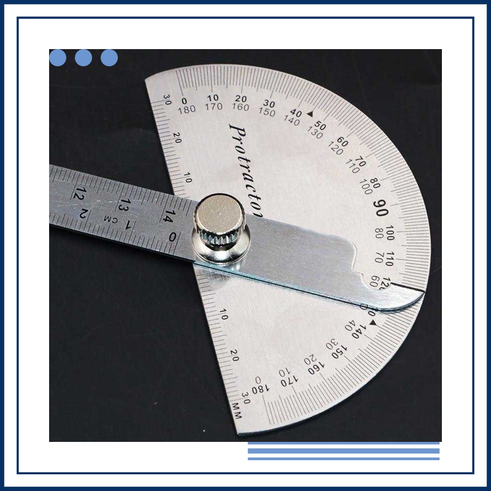 

Grosir Protractor Penggaris Busur Derajat Measuring 14.5cm 180 Degree - PR180 Elegan