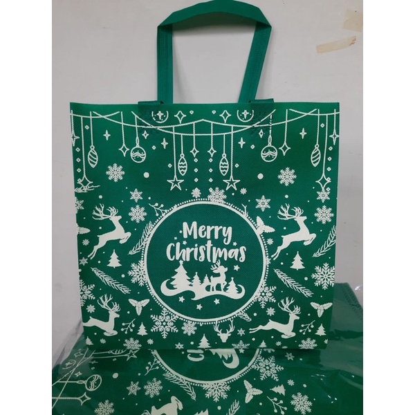 

goodie bag natal christmas spunbond box nasi
