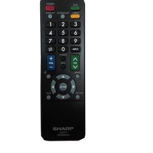 Remot Remote REMOTTE TV Sharp Aquos LCD LED ORIGINAL ASLI ORI