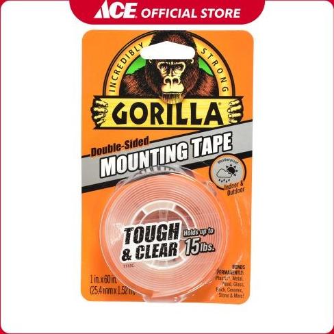 

Ace - Gorilla Double Tape Tough & Clear 2.5 Cm