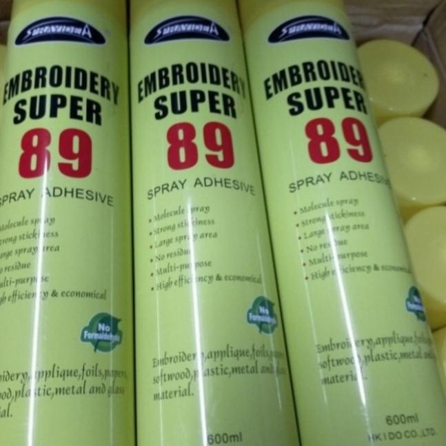 

Lem sprey adhesive super 89 embroidery
