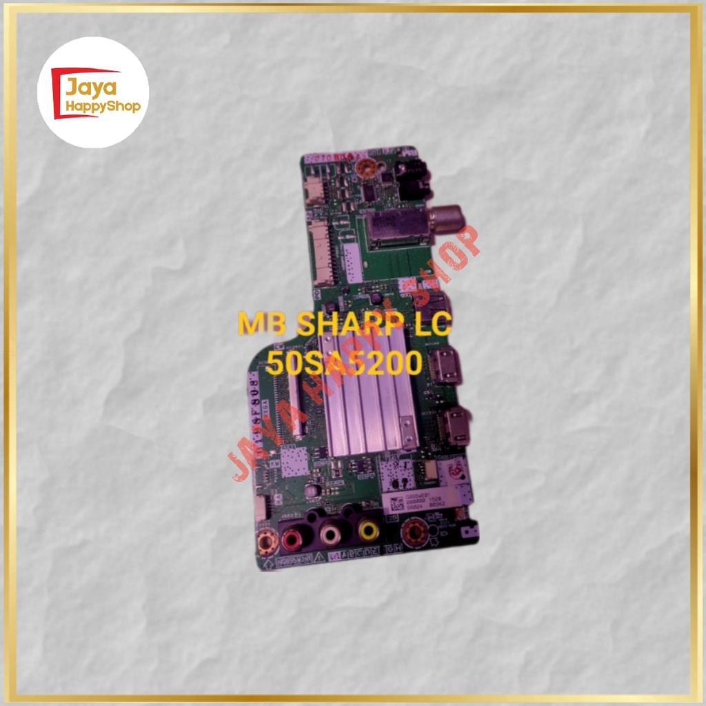 MB MAINBOARD MOTHERBOARD MESIN TV SHARP 50SA5200 50SA5200X