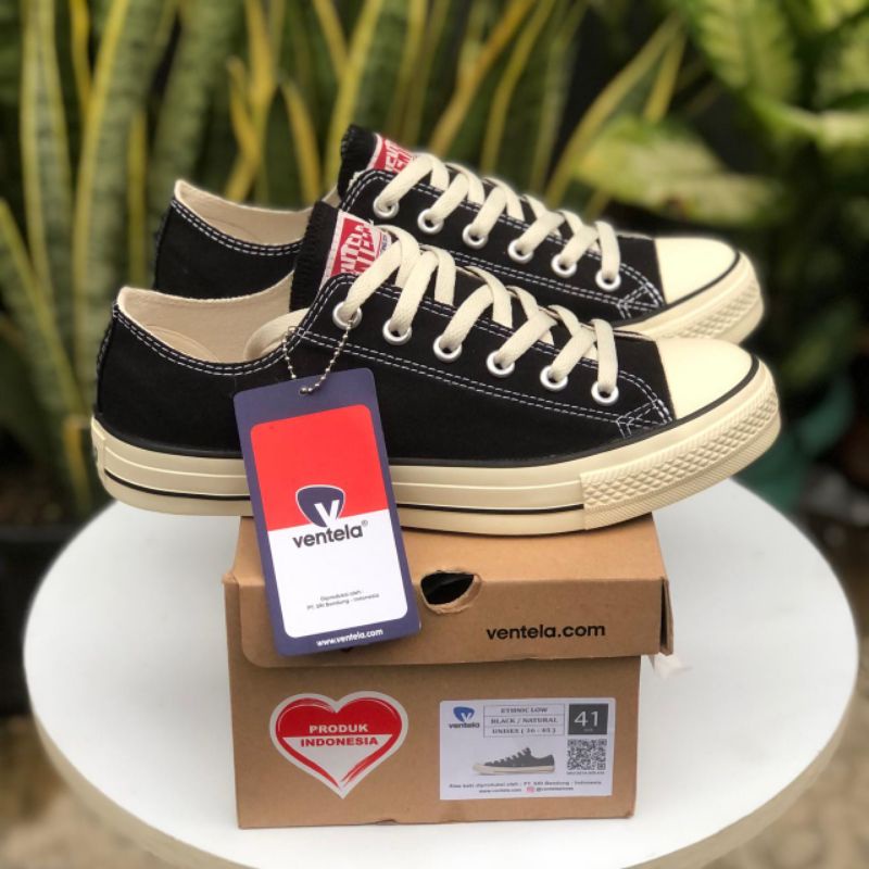Ventela etnic Low Black white Natural 100% Original no Kw