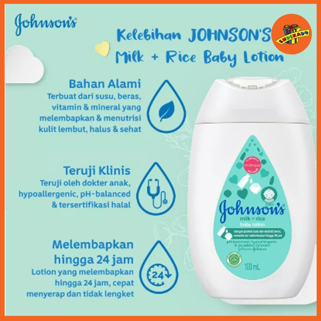 Johnson's Milk &amp; Rice Body Lotion