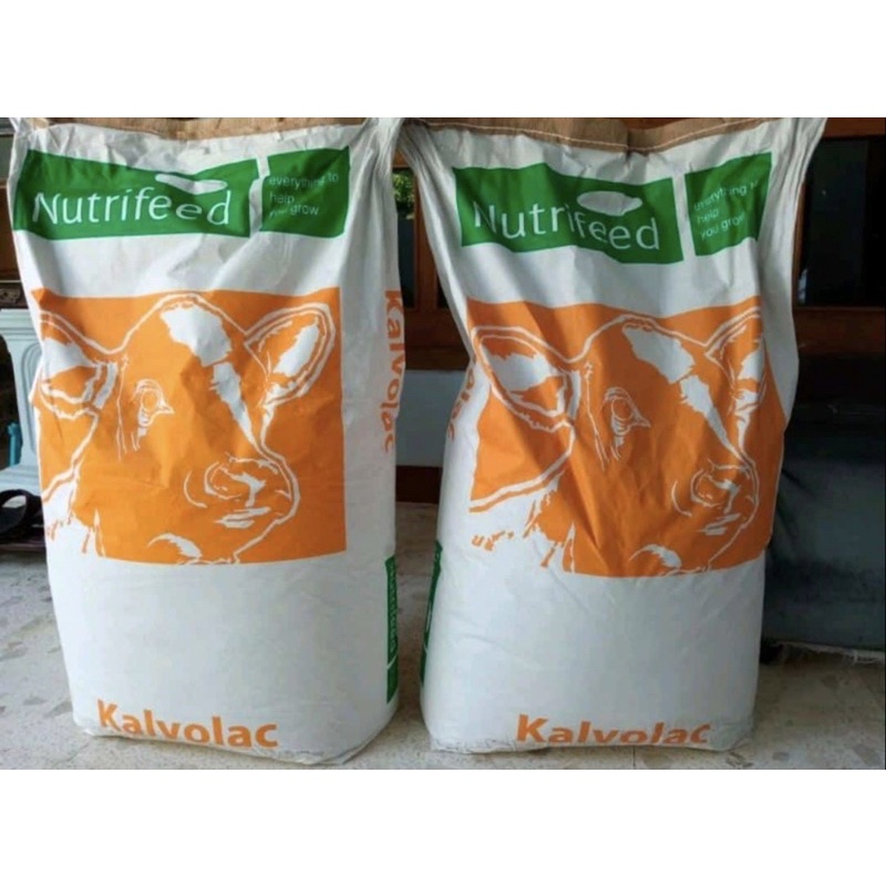 Kalvolac - Pengganti Susu Induk Anti Diare Anti Mencret Untuk Sapi Kambing dan Domba - Kalvolac Nutrifeed 1 kg