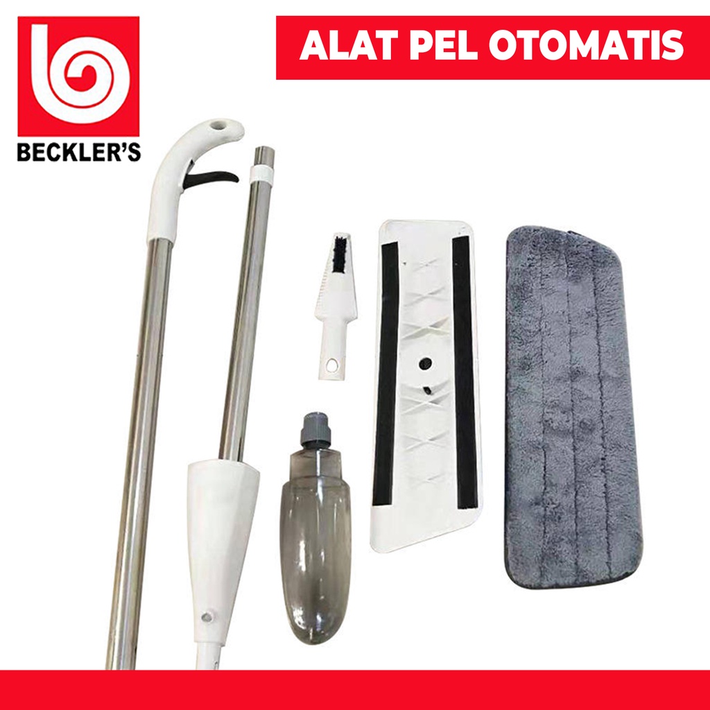 Alat Pel Lantai Spray Super Mop / Pel Semprot Otomatis model terbaru Praktis Tanpa Ember