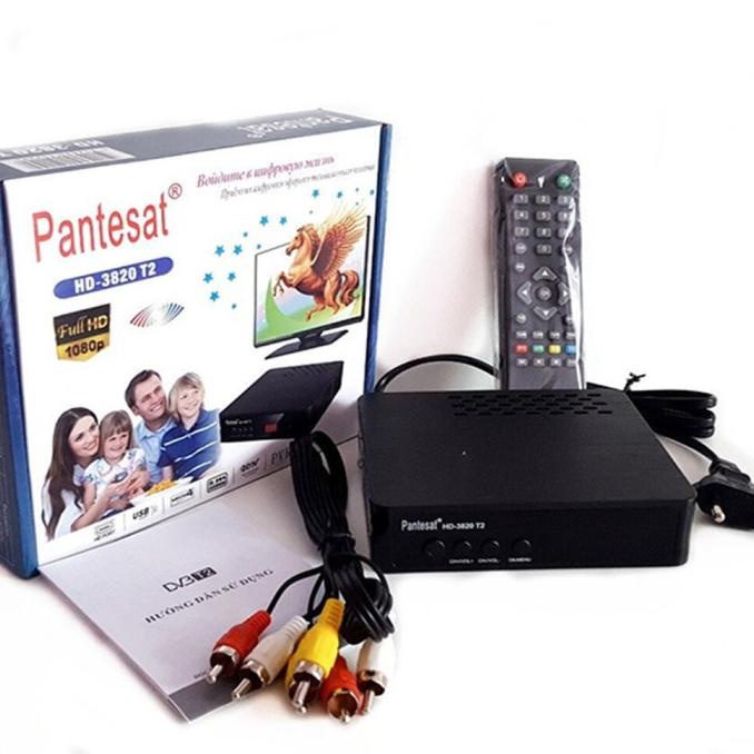 Promo Set Top Box Stb Dvb T2 Digital Tv Tuner Pantesat Hd3820