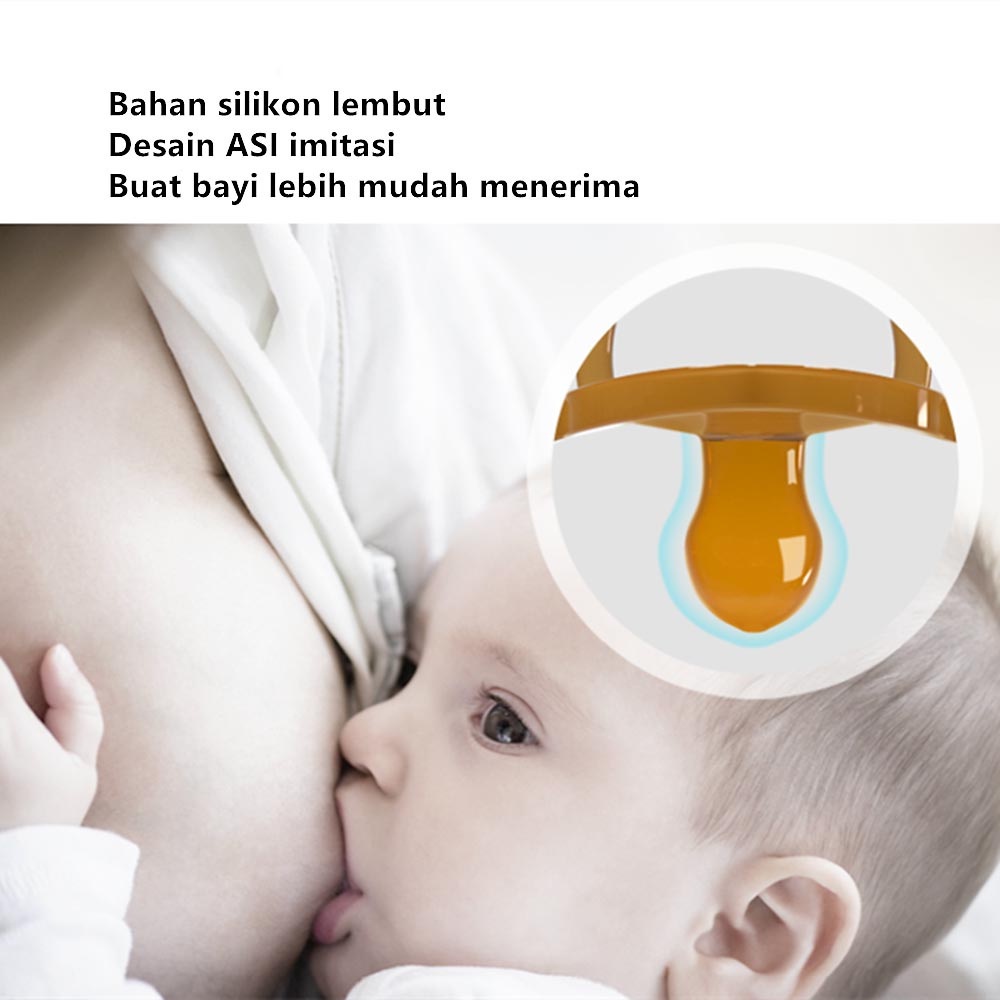 Empeng Bayi Bahan Silikon Dengan Rantai Dan Kotak/ Tali Empeng Bayi / Empeng Bayi 0-6 Bulan  empeng dr brown empeng bayi empeng bayi 0 6 bulan pacifier Empeng Bayi Bahan Silikon Dengan Rantai Dan Kotak Tali Empeng Bayi 0-6 Bulan