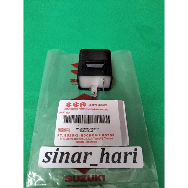 PLASER SEN RILAY SEN SETANDAR SUZUKI ORIGINAL SMESH LAMA SOSUN LAMA 110-125 SATRIA FU 150   SEMUA MOTOR COCOK UNIVERSAL