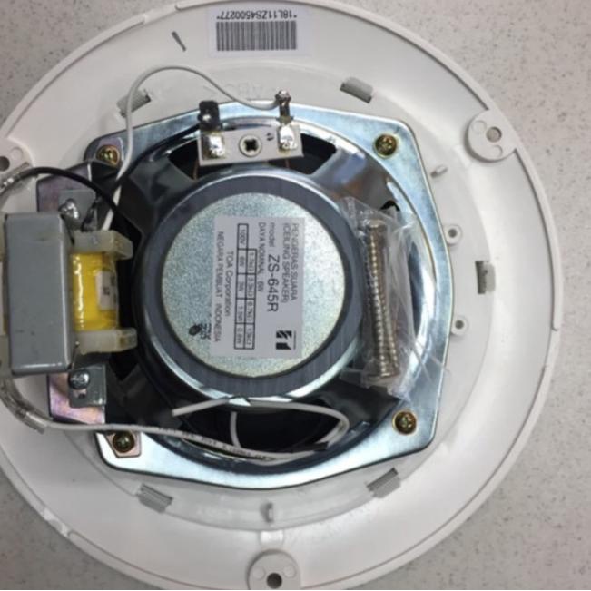 Ceiling / Speaker Plafon TOA ZS646R/ ZS 646 R / ZS646 R / ZS-646R