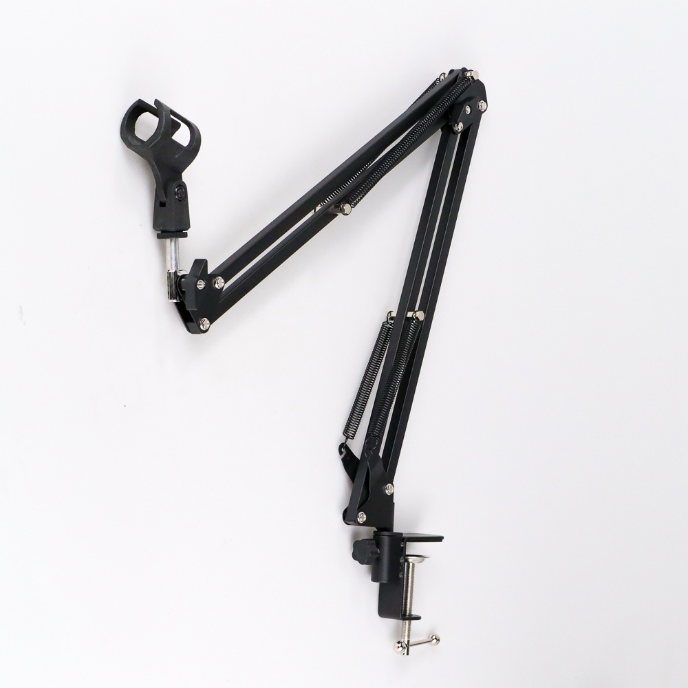 Overview of TaffSTUDIO Arm Stand Suspensi Lazypod Mikrofon - OMSK6MBK