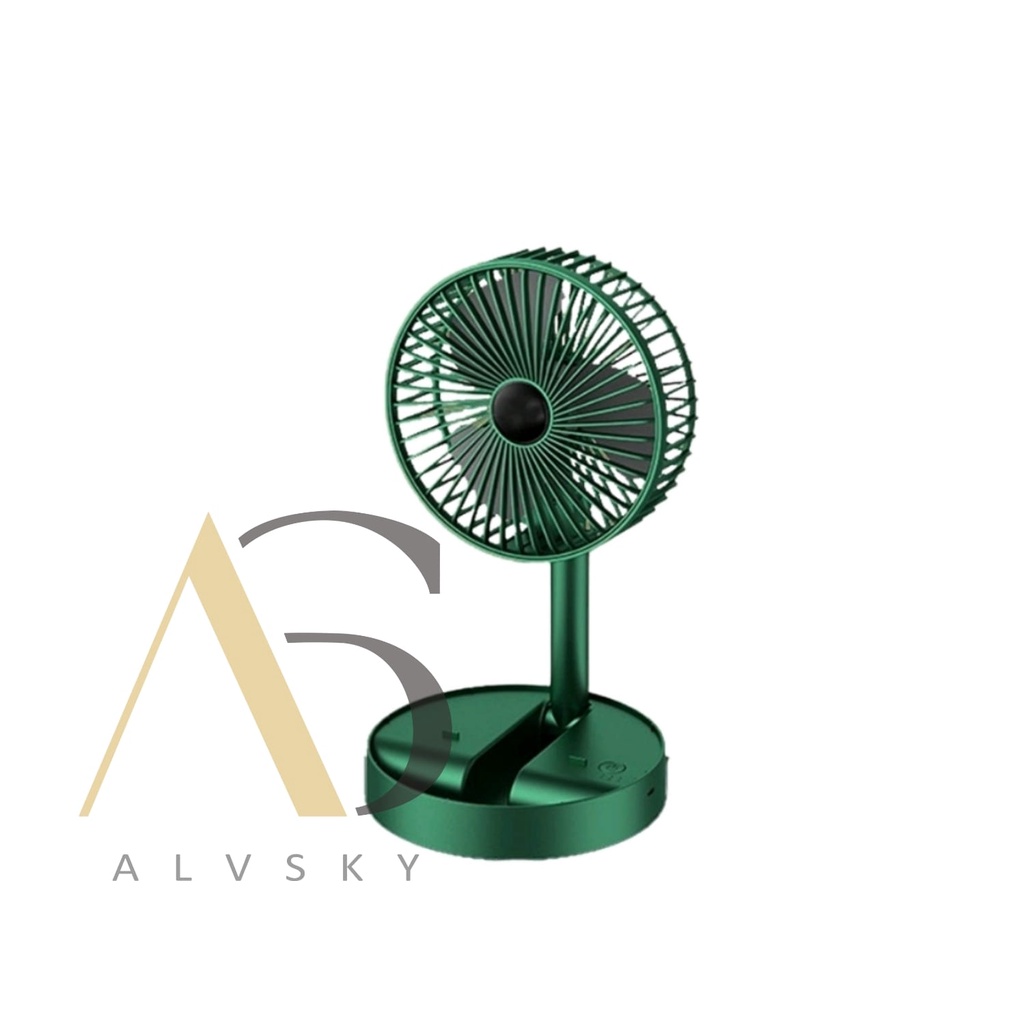 KIPAS ANGIN LIPAT / KIPAS MEJA / KIPAS ANGIN PORTABLE PUTAR 180 PORTABLE MINI FAN RECHARGE