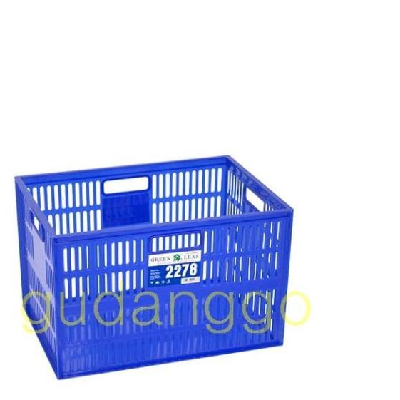 

Container 2278 Green Leaf P39xL28xT25cm Keranjang Industri Serbaguna