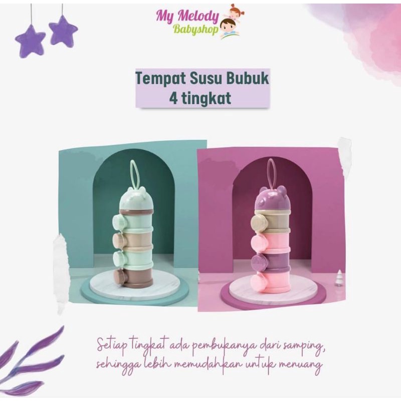 

Tempat Susu Bubuk 4 Tingkat