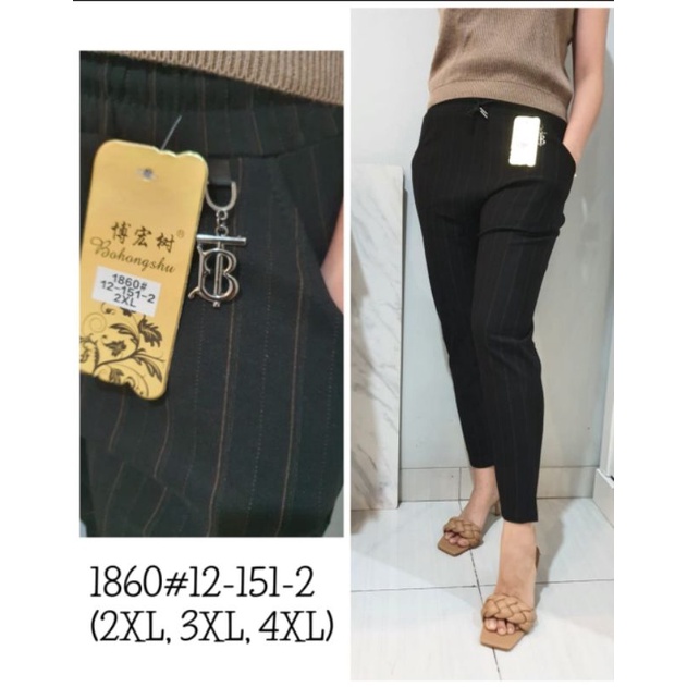 CELANA JUMBO || CELANA KOTAK || CELANA GARIS/SALUR || CELANA BEGY PANTS || UKURAN 2XL 3XL 4XL 5XL 6X