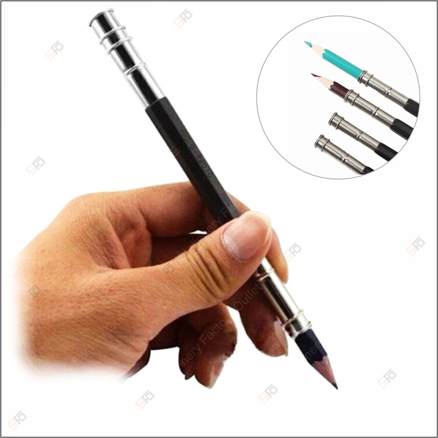 

Pencil Extender 2 Hole - Penyambung Pensil - Wholesale Pencils Adjustable Dual Head - Pemanjang Sambungan Pensil Kayu