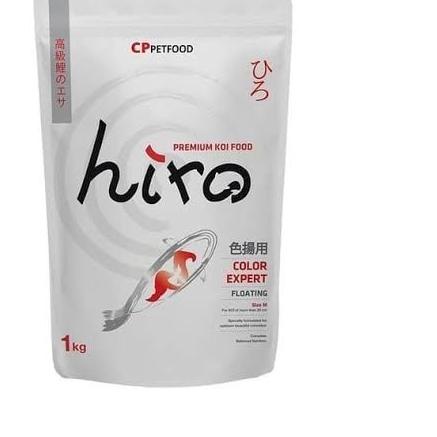 Hiro color expert pakan koi makanan koi size m 5mm 1 kg
