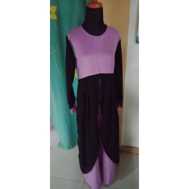 Baju gamis anak 9 th dan dewasa