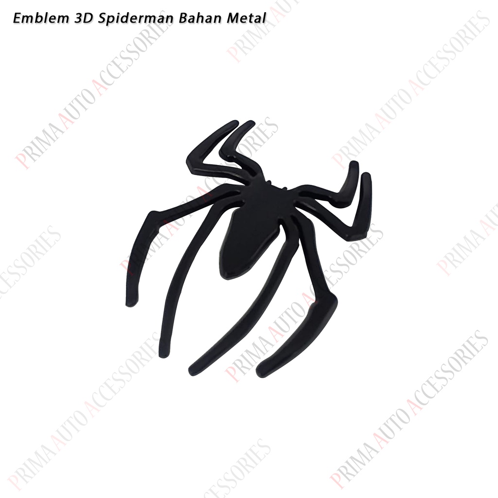Emblem Super Hero 3D Spiderman Full Metal