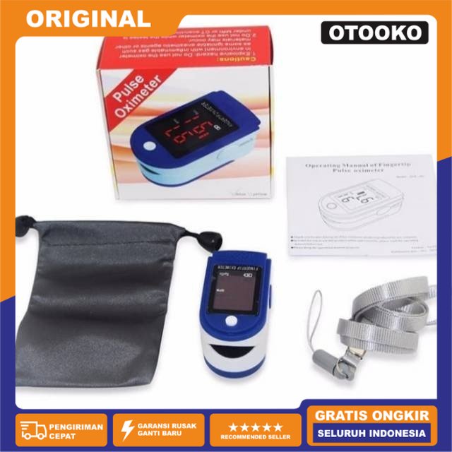 Fingertip pulse oxymeter Fingertip oximeter SpO2 LCD Full Colour LK88 - JZK