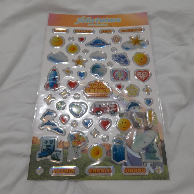 Epoxy NCT Dream mark jeno jaemin chenle haechan jisung hello future